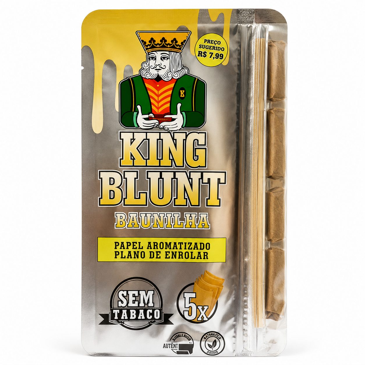 King Blunt Baunilha C/5
