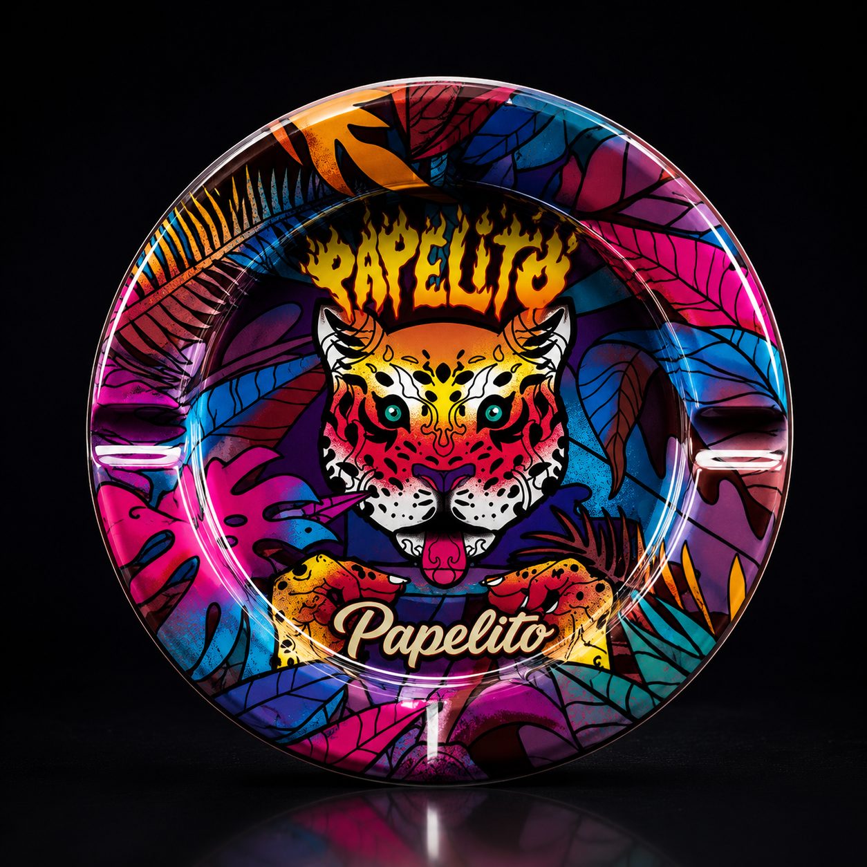 Cinzeiro Metal Papelito