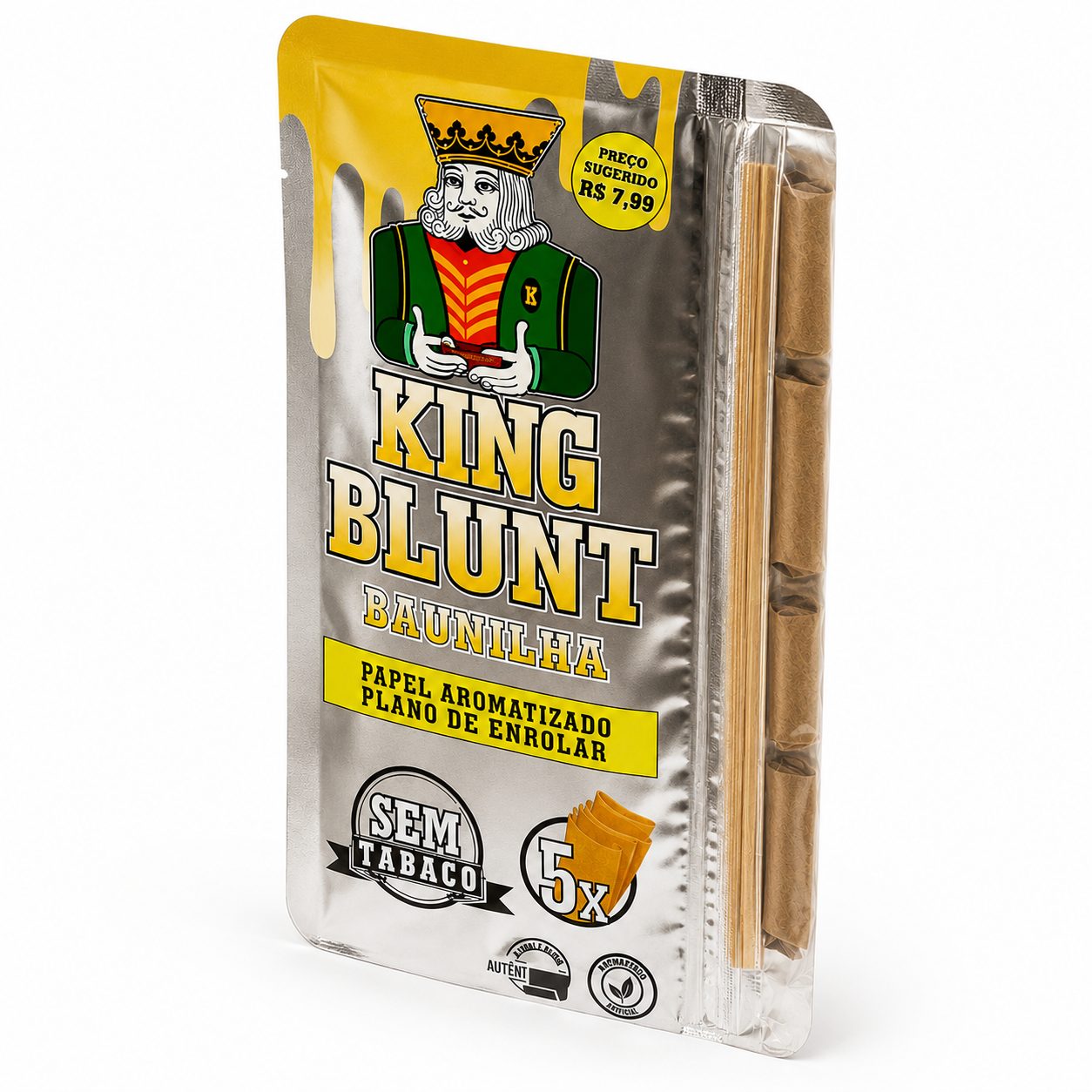 King Blunt Baunilha C/5